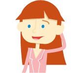 Anna, Hauptdarstellerin im Niederländischkurs